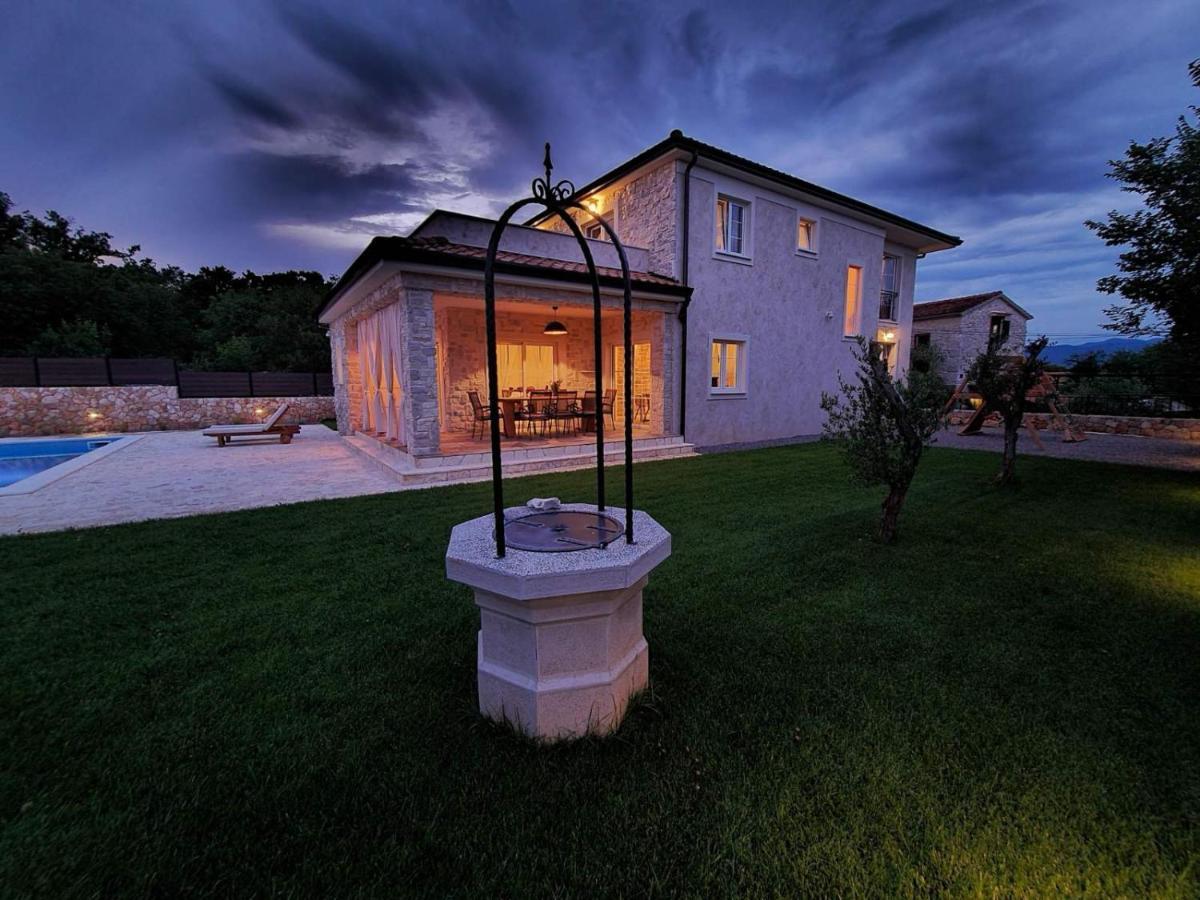 Villa Lulu Kamena Villa S Maslinikom Otok Krk Dobrinj Selo Gostinjac クルク エクステリア 写真