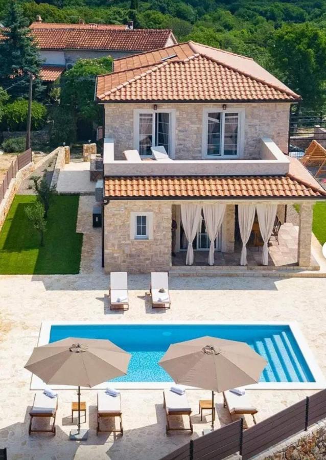 Villa Lulu Kamena Villa S Maslinikom Otok Krk Dobrinj Selo Gostinjac クルク エクステリア 写真